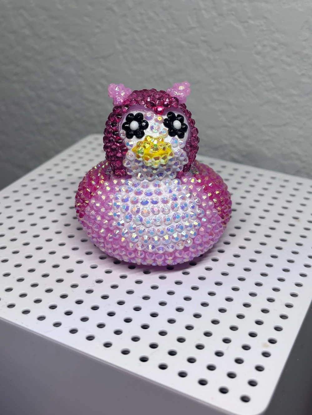 Handmade Pink Rhinestone Duck - Owl - Jeep Club - Ducking
